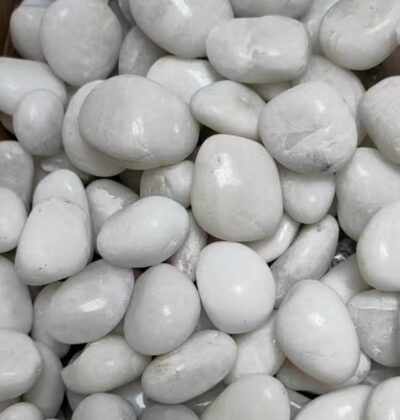 Pearl White Pebble Stone Natural - Image 5