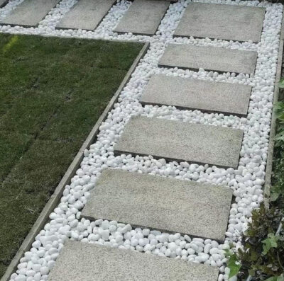 Pearl White Pebble Stone Natural - Image 6