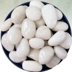 Pearl White Pebble Stone Natural.
