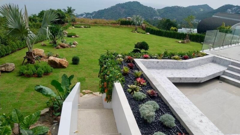 Landscape designs for tropical gardens