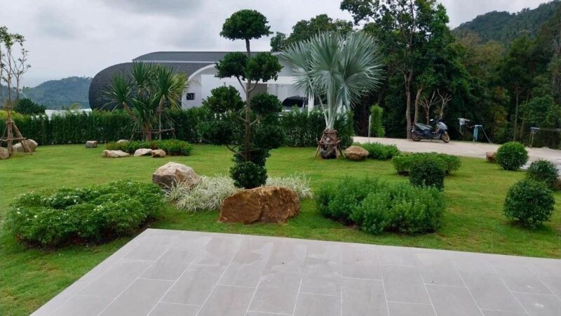 Tropical garden samui