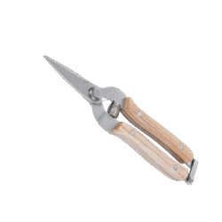 Garden Pruning Shears – Straight Blade | Wooden Handle