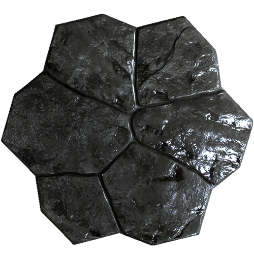 Stamped Paver Stone – Black