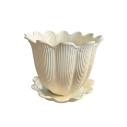 Beauty Flower Planter Set β 15" (White)